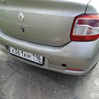 Задний бампер