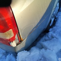 Задний бампер