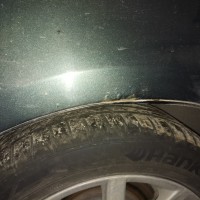 Заднее левое крыло