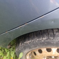 Заднее левое крыло