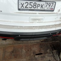 Задний бампер