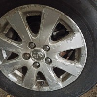 Заднее левое колесо