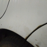 Заднее левое крыло