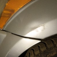 Переднее левое крыло