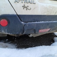 Задний бампер