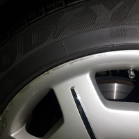 Заднее левое колесо