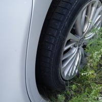 Заднее левое колесо