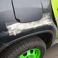 Заднее правое крыло