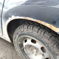 Заднее левое крыло