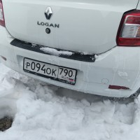 Задний бампер