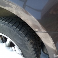 Заднее левое крыло