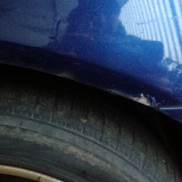 Заднее левое крыло