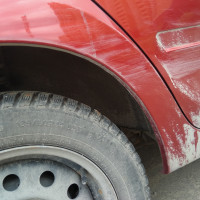 Заднее правое крыло