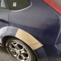 Заднее левое крыло