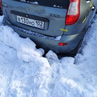 Задний бампер