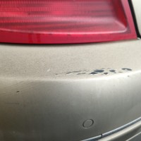 Задний бампер