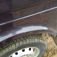 Заднее левое крыло