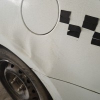 Заднее левое крыло