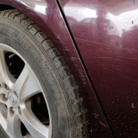 Заднее правое крыло