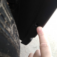 Задний бампер