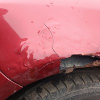 Переднее левое крыло