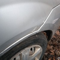 Заднее левое крыло