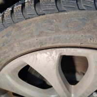 Заднее левое колесо