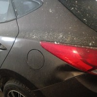 Заднее левое крыло