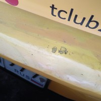 Задний бампер