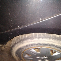 Заднее левое крыло