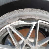 Заднее левое колесо