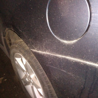 Заднее левое крыло