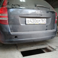 Задний бампер