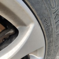 Заднее левое колесо