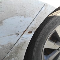 Заднее левое крыло