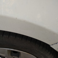 Заднее левое крыло