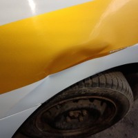 Переднее левое крыло