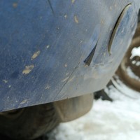 Задний бампер