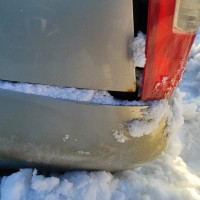 Заднее левое крыло