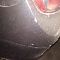 Задний бампер