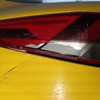 Левый задний фонарь