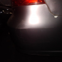 Задний бампер