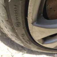 Переднее левое колесо