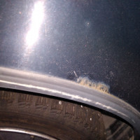 Заднее левое крыло