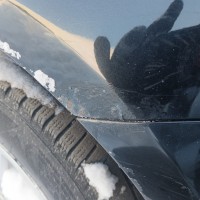 Заднее левое крыло