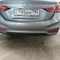 Задний бампер