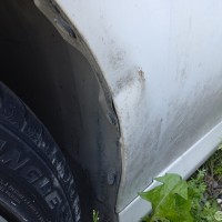 Переднее левое крыло