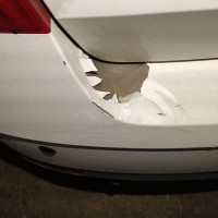 Задний бампер