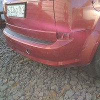 Задний бампер