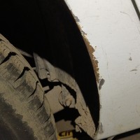 Заднее правое крыло